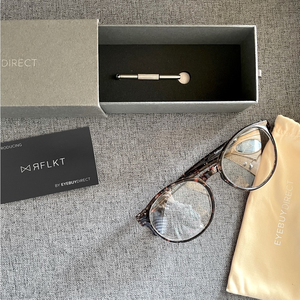 Floral Frame Glasses